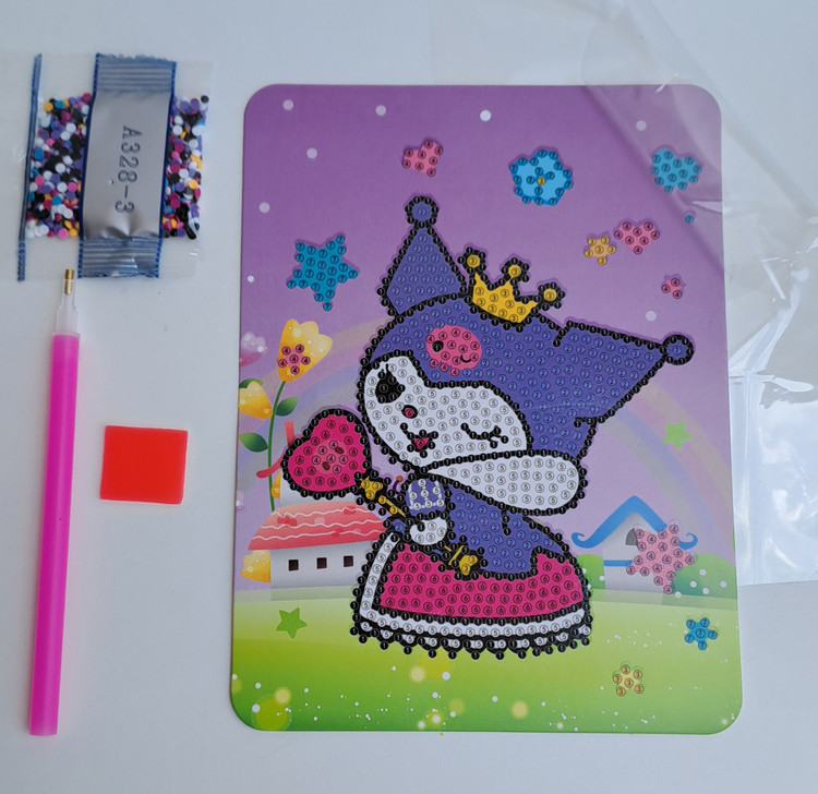 نقاشی الماسی طرح ملکه کرومی