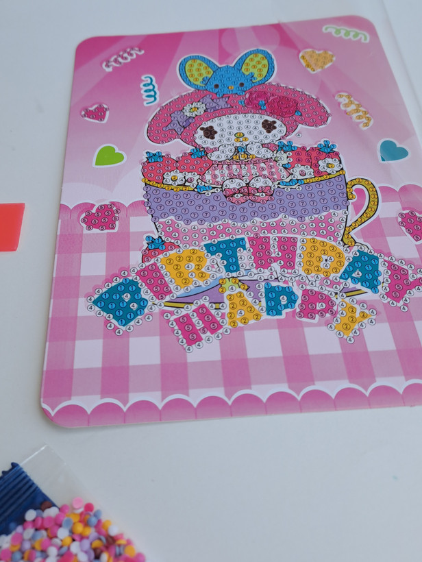 نقاشی الماسی طرح ملودی