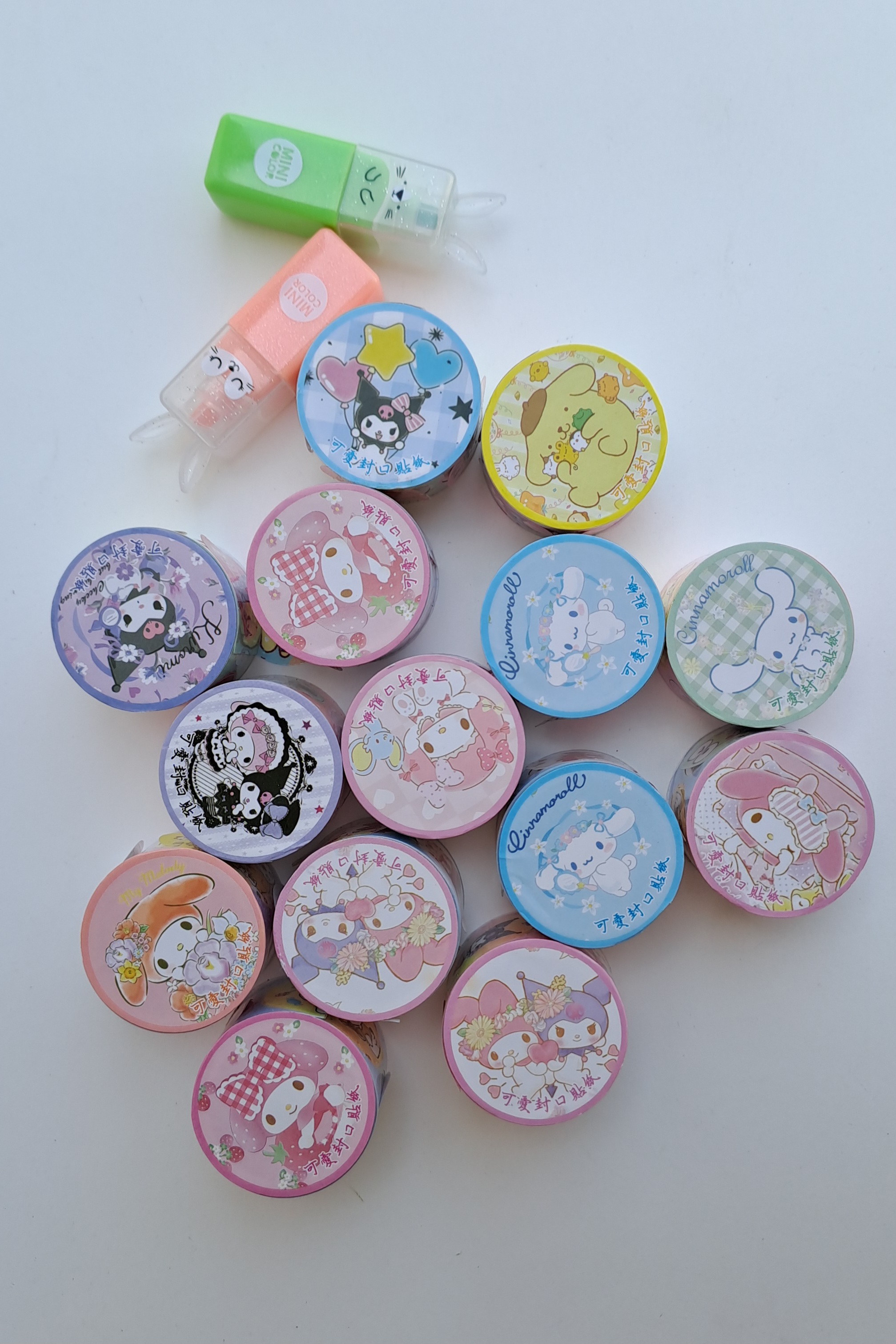 برچسب رولی برش خورده سانریو کرومی ملودی و ...