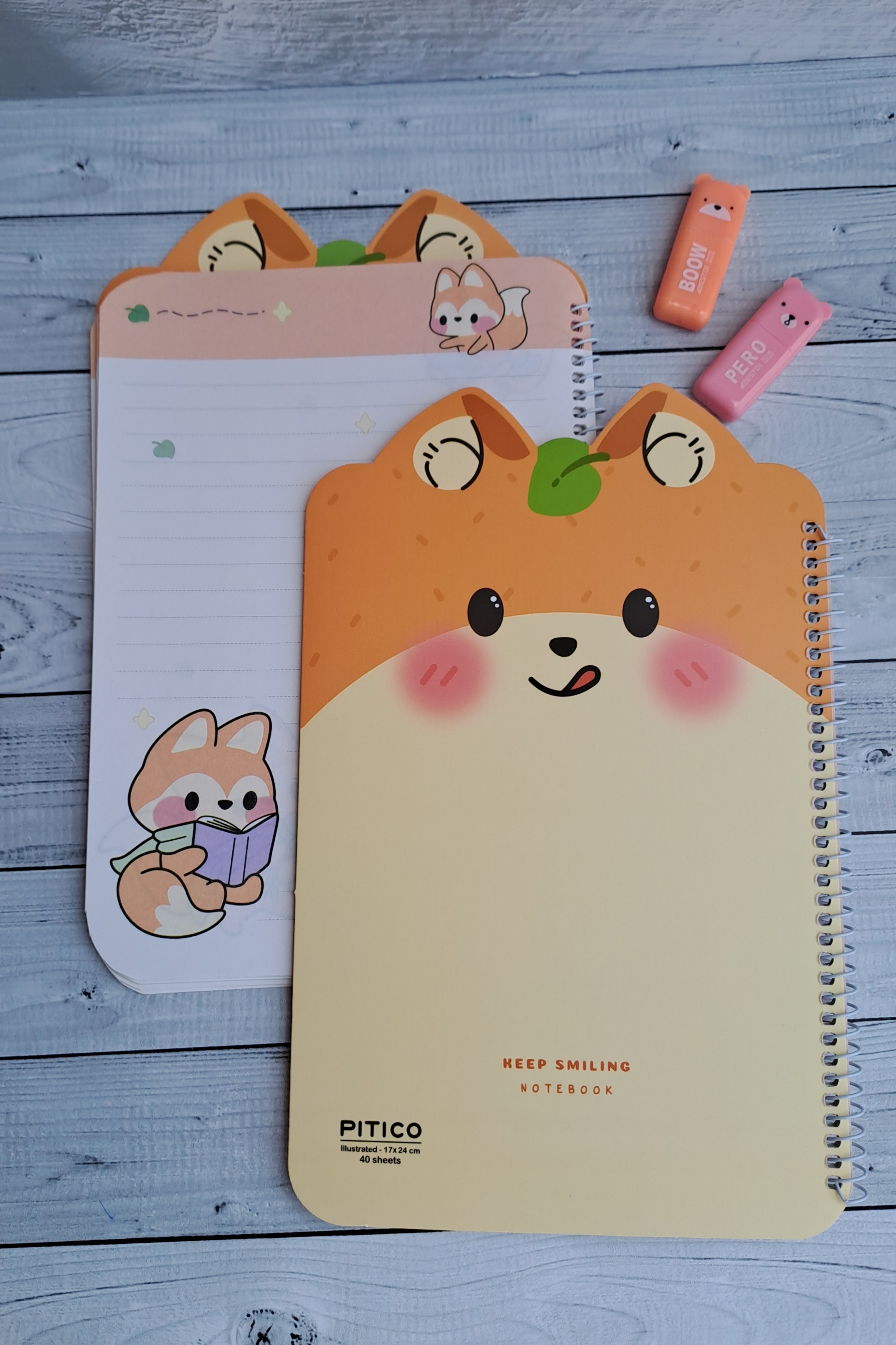 دفتر مشق ۴۰برگ حاشیه دار حیوانات