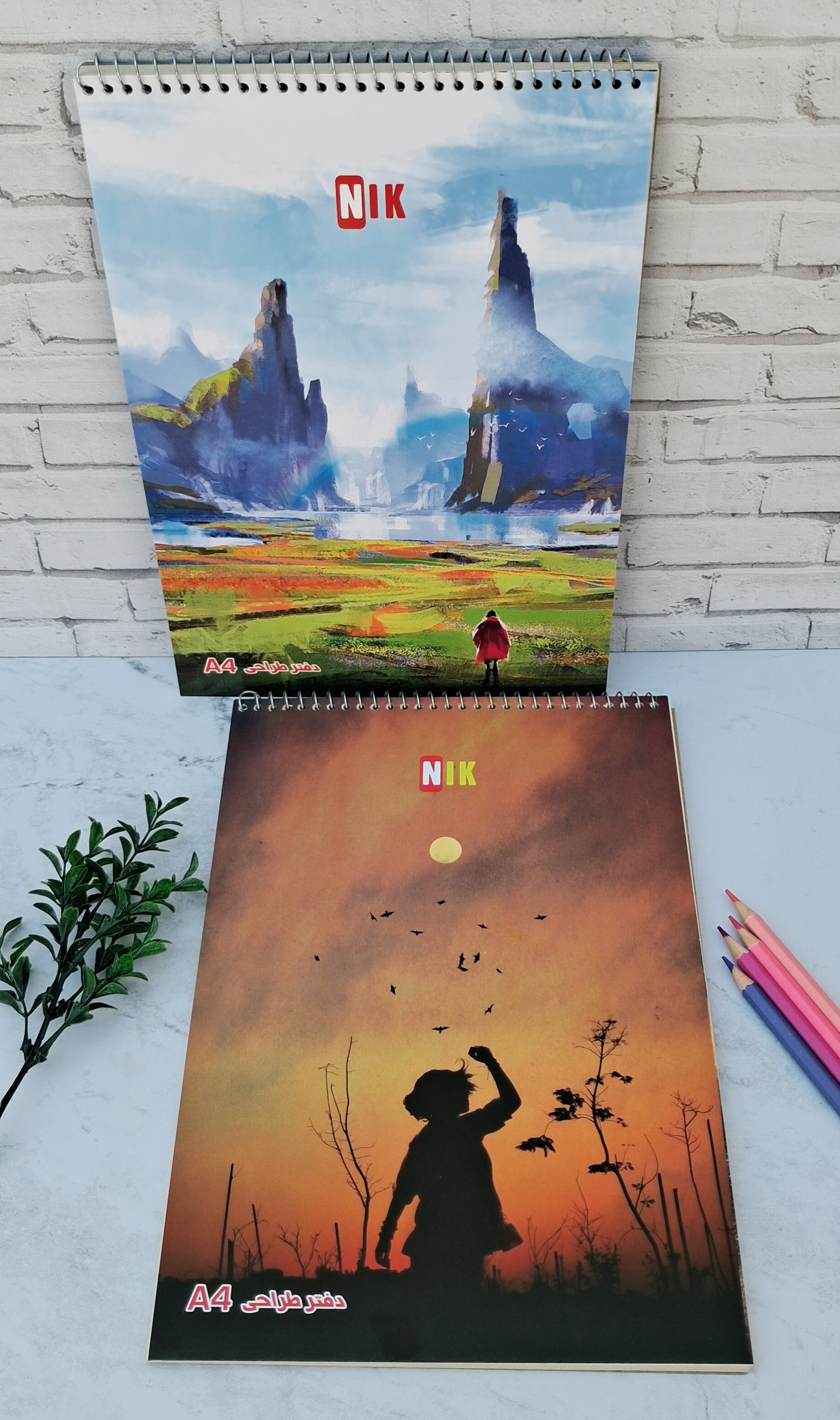 دفتر طراحی A4 نیک