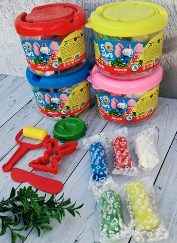 خمیربازی ۵رنگ آریا